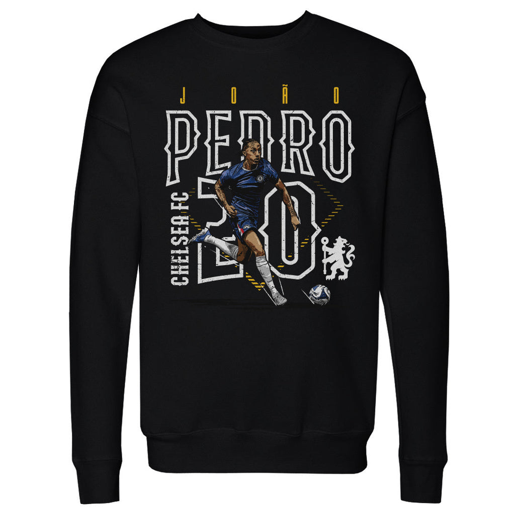 Joao Pedro Chelsea FC Outline Number WHT