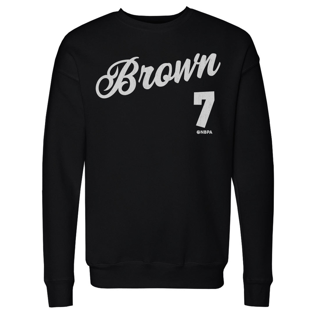 Jaylen Brown Boston Script WHT