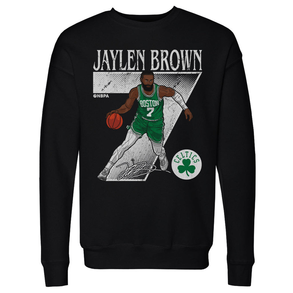 Jaylen Brown Boston Celtics Number WHT