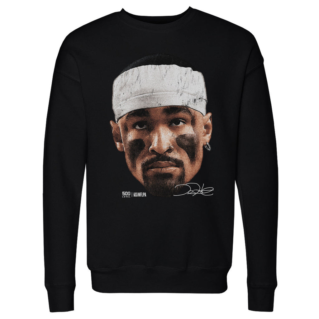 Jalen Hurts Philadelphia Vintage Head WHT