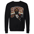 James Harden Cleveland Cavaliers Cartoon WHT