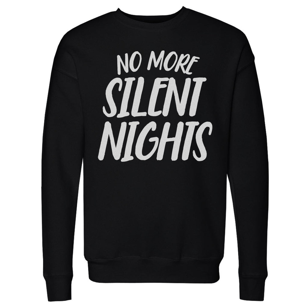 Christmas No More Silent Nights WHT