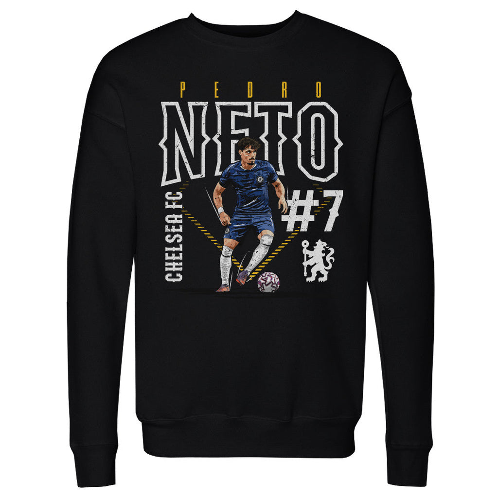 Pedro Neto Chelsea FC Outline Number WHT