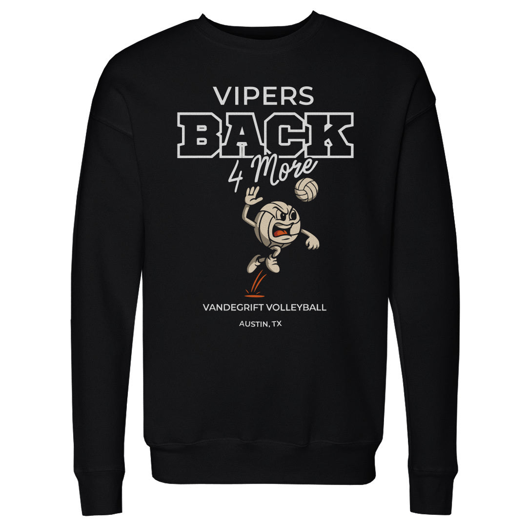 Vandegrift Crown Trio Volleyball Mascot WHT