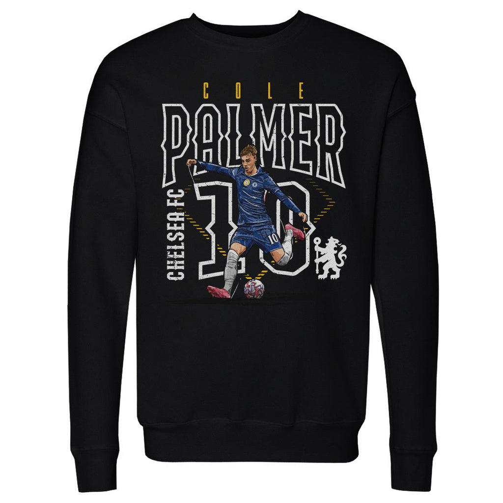 Cole Palmer Chelsea FC Outline Number WHT