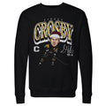Sidney Crosby Pittsburgh Cartoon Santa Hat WHT
