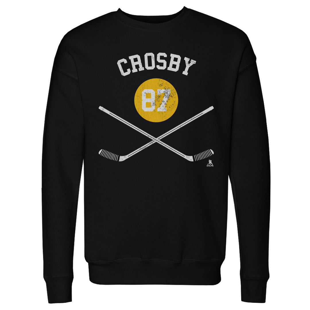 Sidney Crosby Pittsburgh Sticks WHT