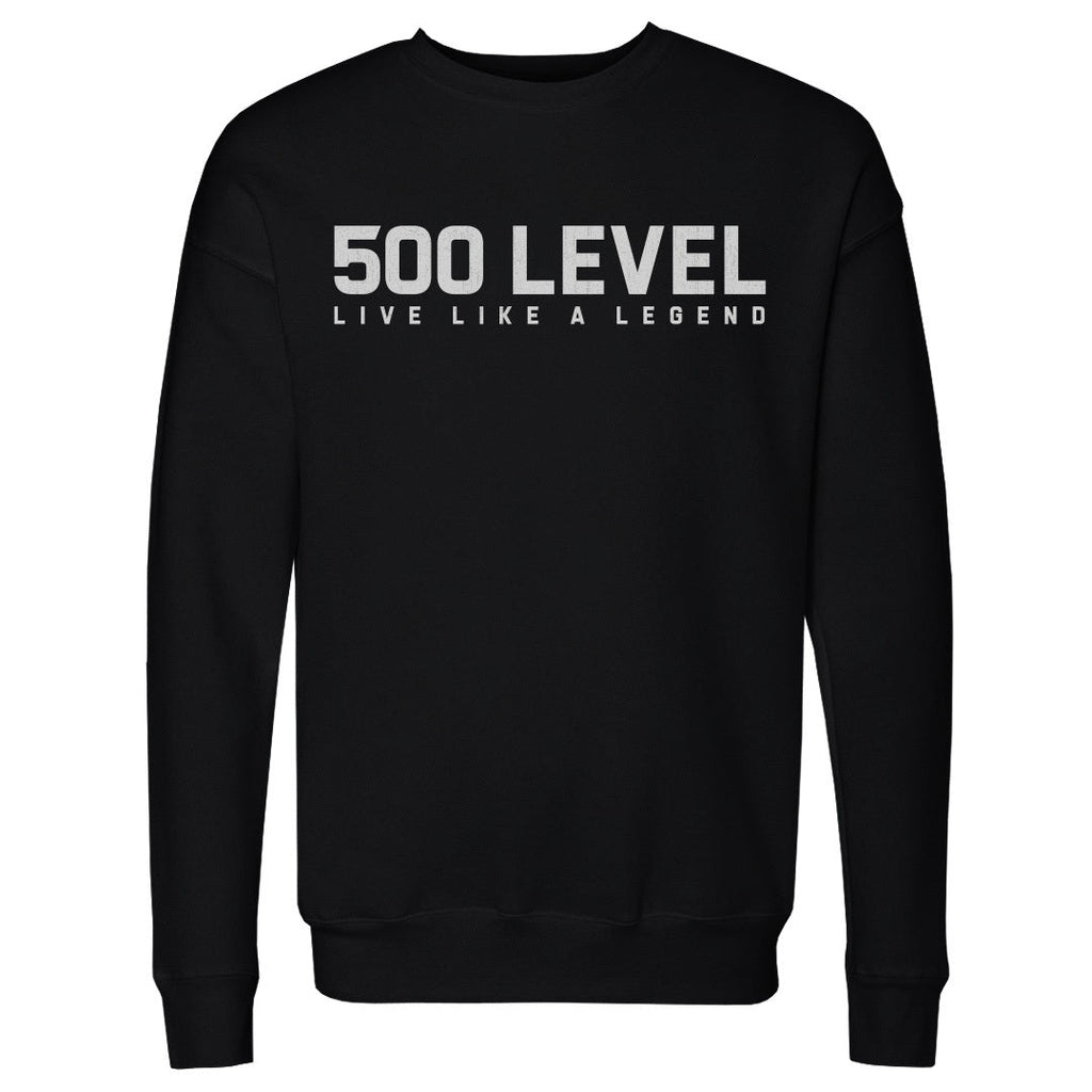 500 LEVEL Wordmark WHT