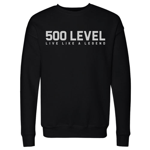 500 LEVEL Wordmark WHT