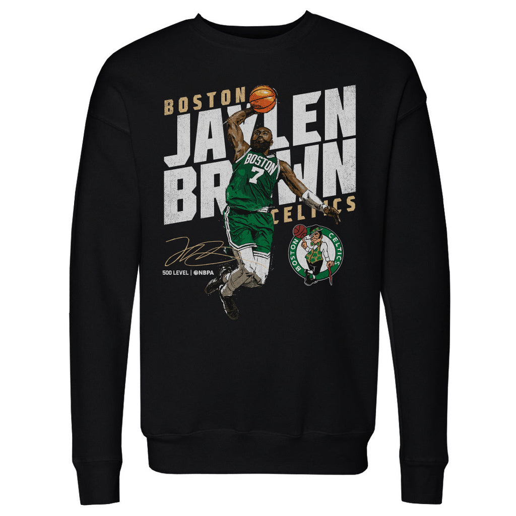 Jaylen Brown Boston Celtics Slant WHT
