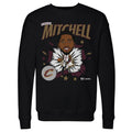 Donovan Mitchell Cleveland Cavaliers Caricature WHT