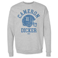 Cameron Dicker Los Angeles C Helmet Font