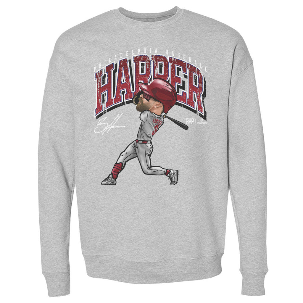 Bryce Harper Philadelphia Cartoon WHT