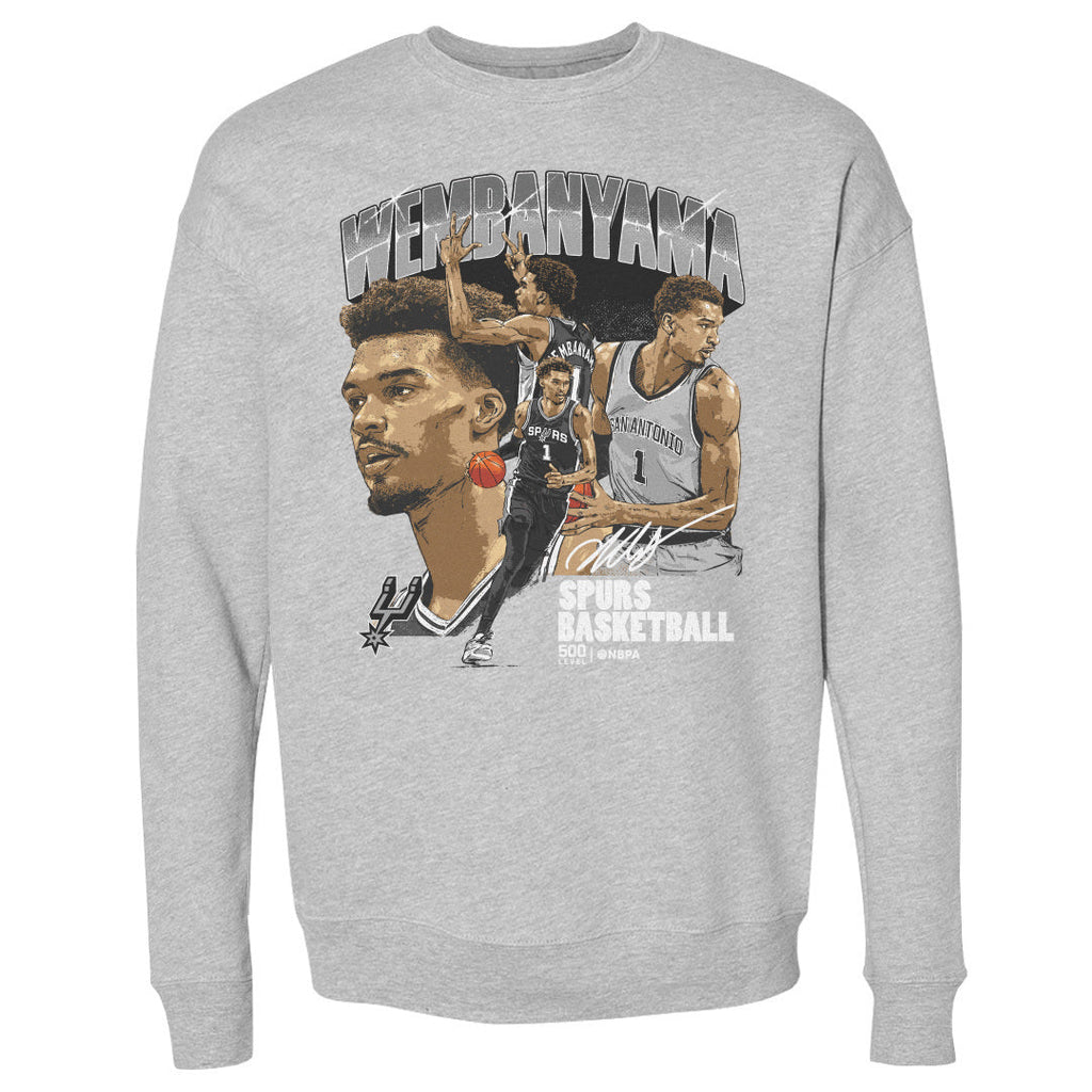 Victor Wembanyama San Antonio Spurs Collage WHT