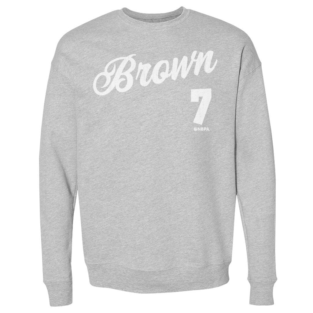 Jaylen Brown Boston Script WHT