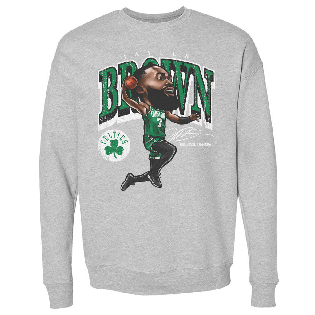Jaylen Brown Boston Celtics Cartoon WHT