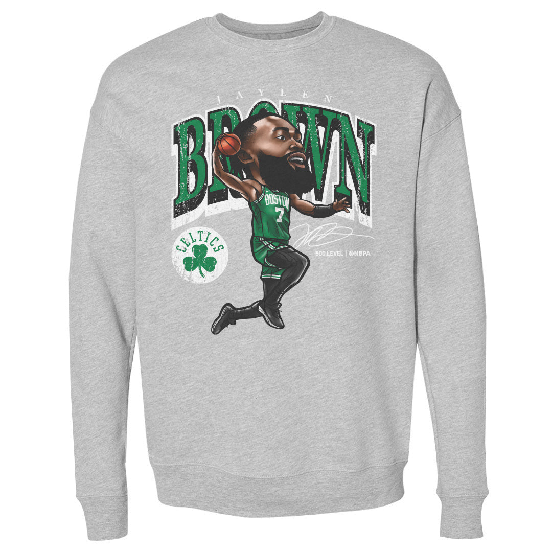 Jaylen Brown Boston Celtics Cartoon WHT