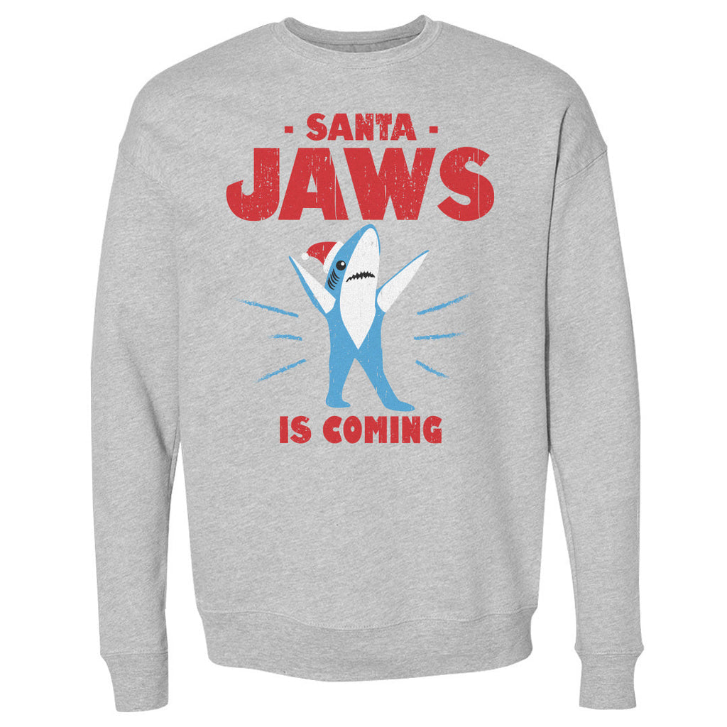 Christmas Santa Jaws WHT