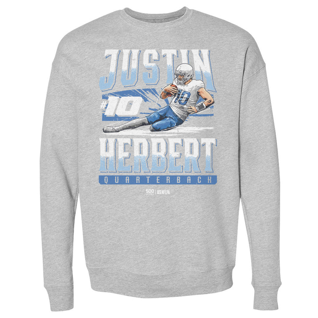 Justin Herbert Los Angeles C Slide WHT