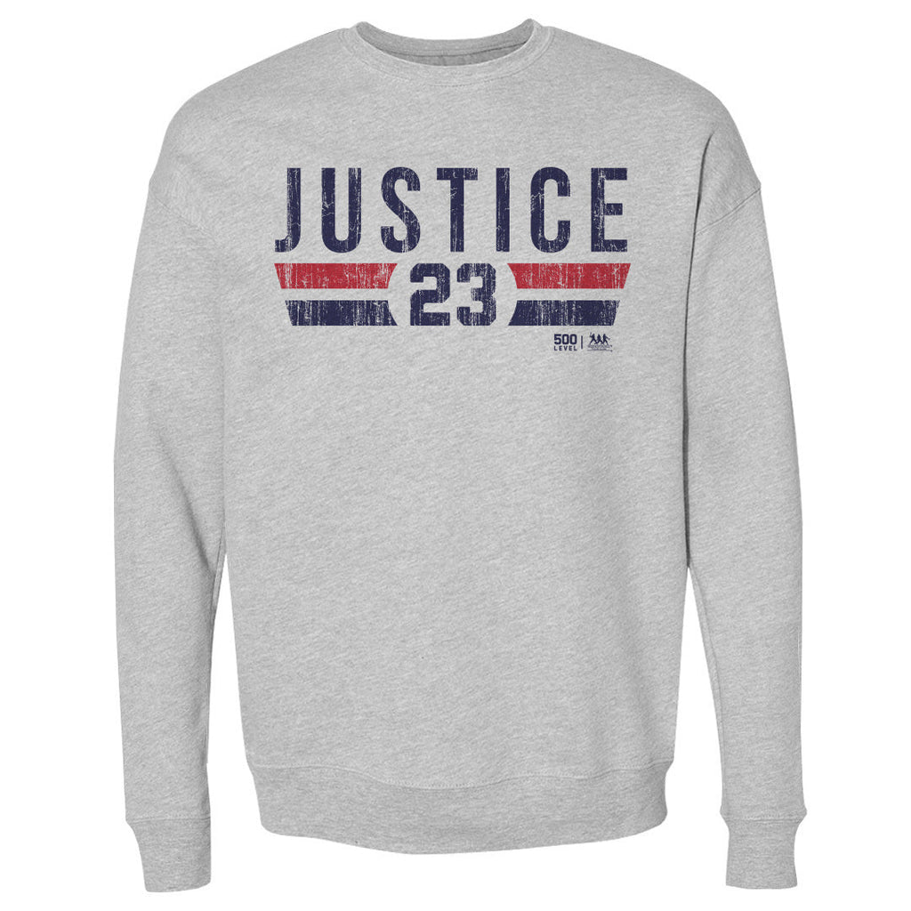 David Justice Atlanta Font