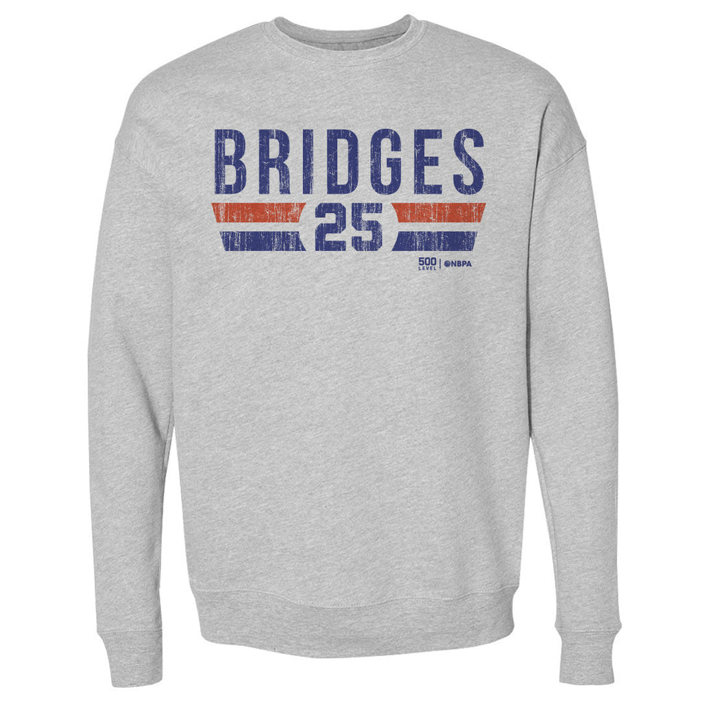 Mikal Bridges New York Knicks Font