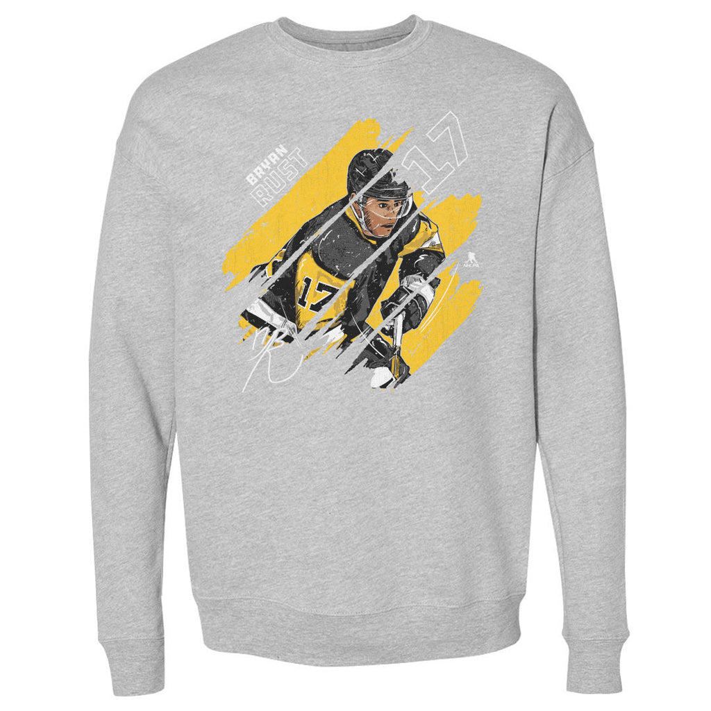 Bryan Rust Pittsburgh Stripes WHT