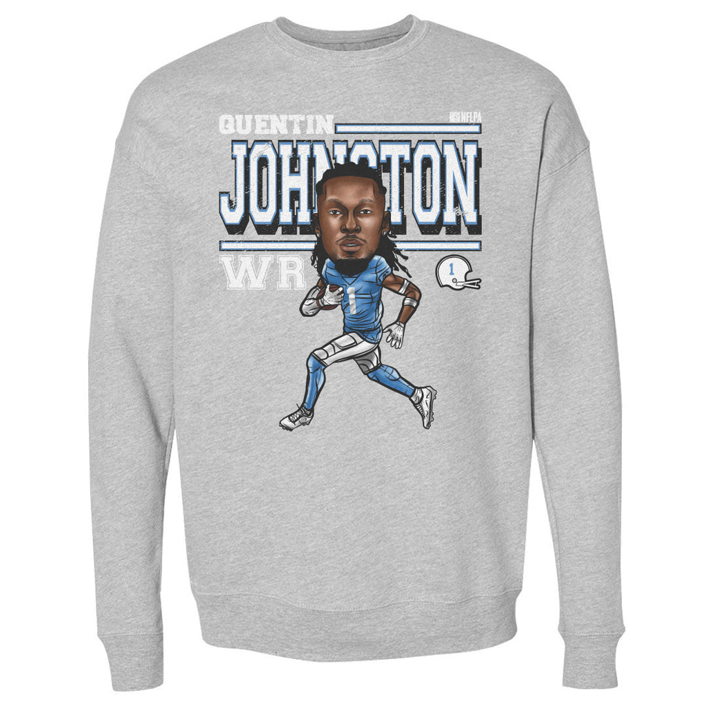 Quentin Johnston Los Angeles C Cartoon WHT