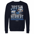 Justin Herbert Los Angeles C Slide WHT