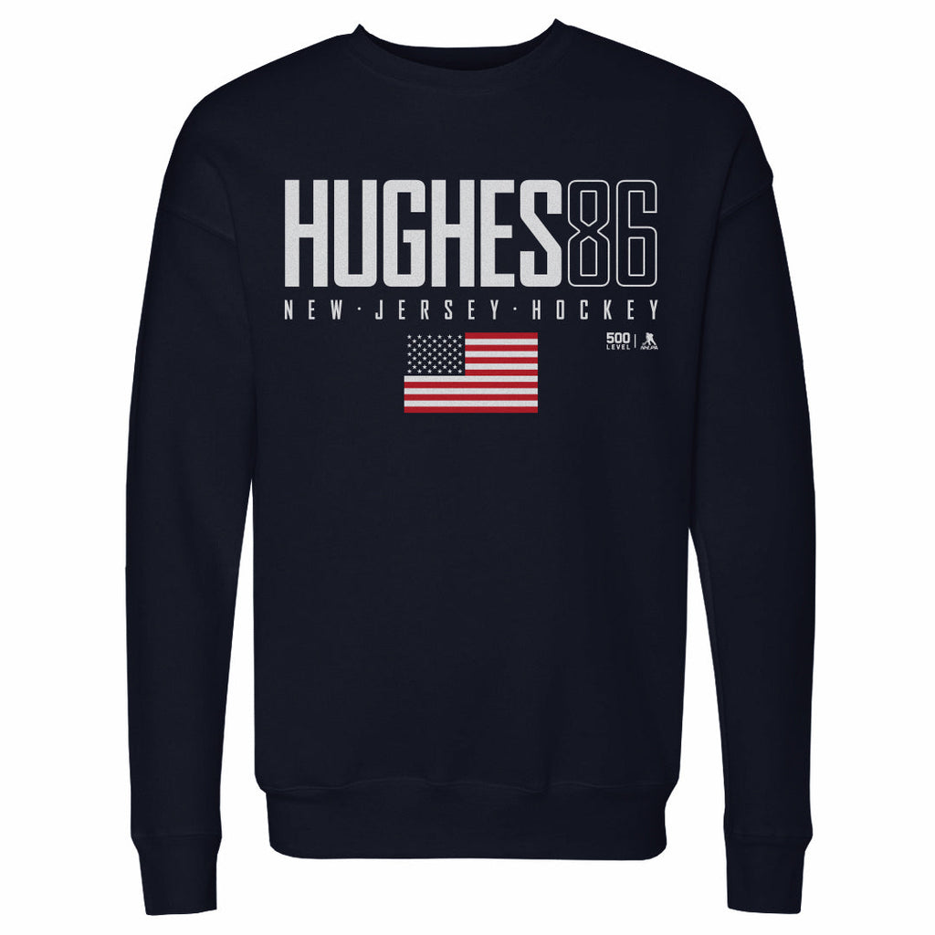 Jack Hughes New Jersey USA Elite WHT