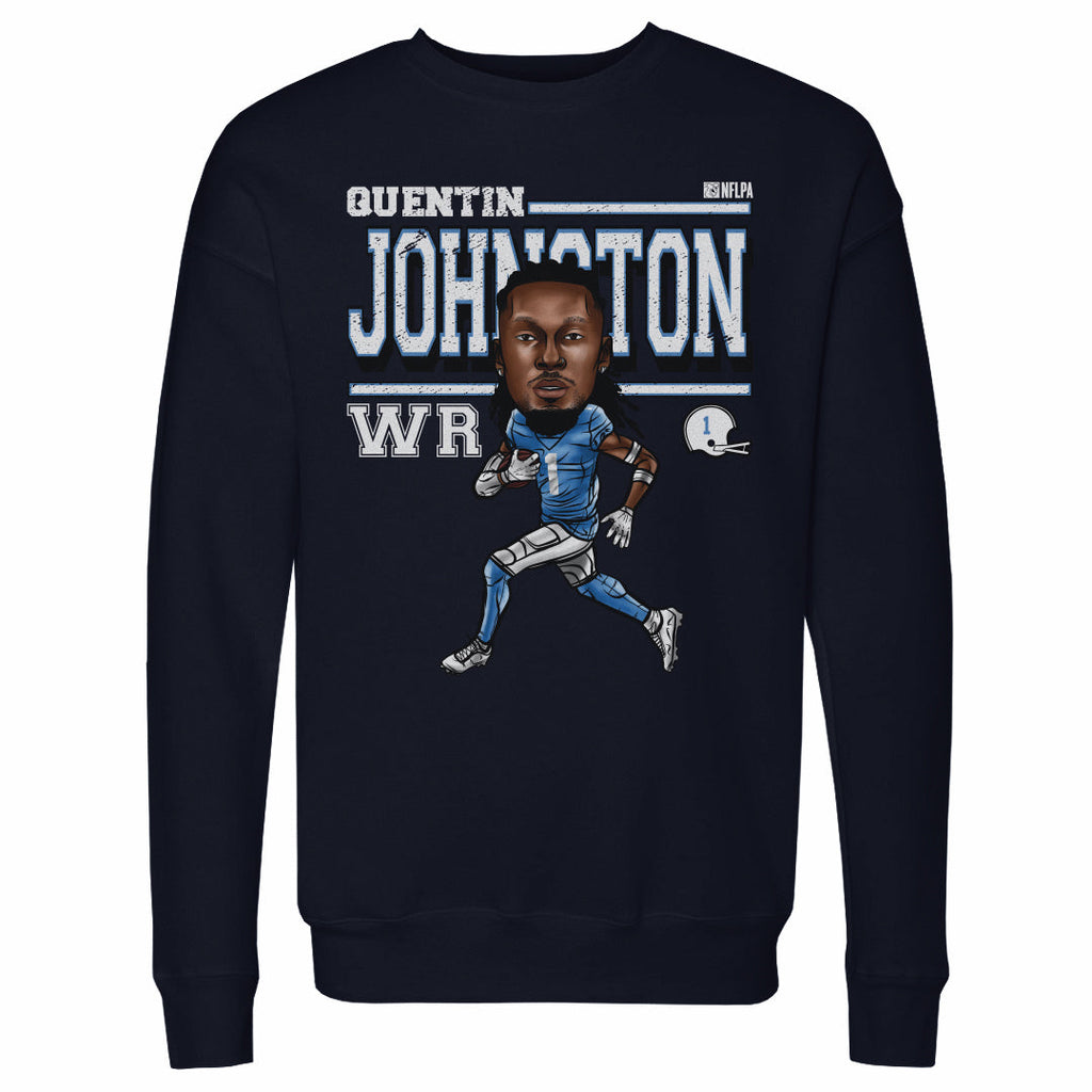 Quentin Johnston Los Angeles C Cartoon WHT