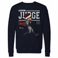 Aaron Judge New York Y Cartoon Santa Hat WHT