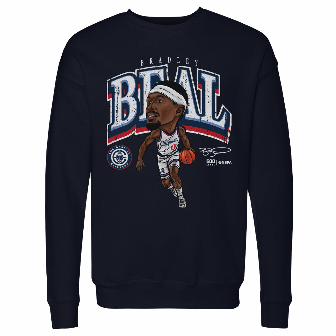 Bradley Beal Los Angeles Clippers Cartoon WHT