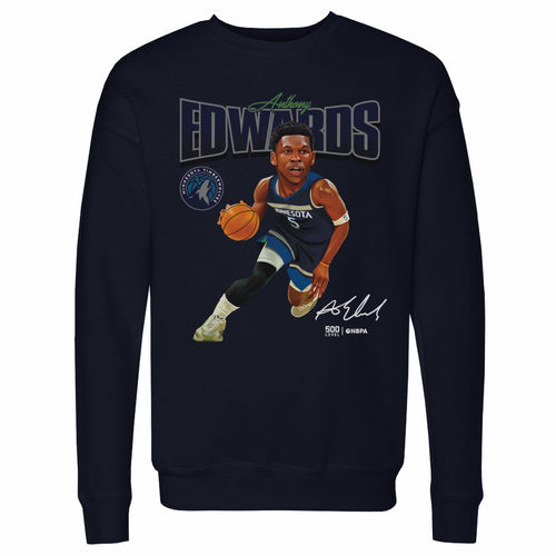 Anthony Edwards Minnesota Timberwolves Caricature WHT