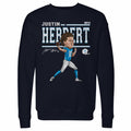 Justin Herbert Cartoon WHT