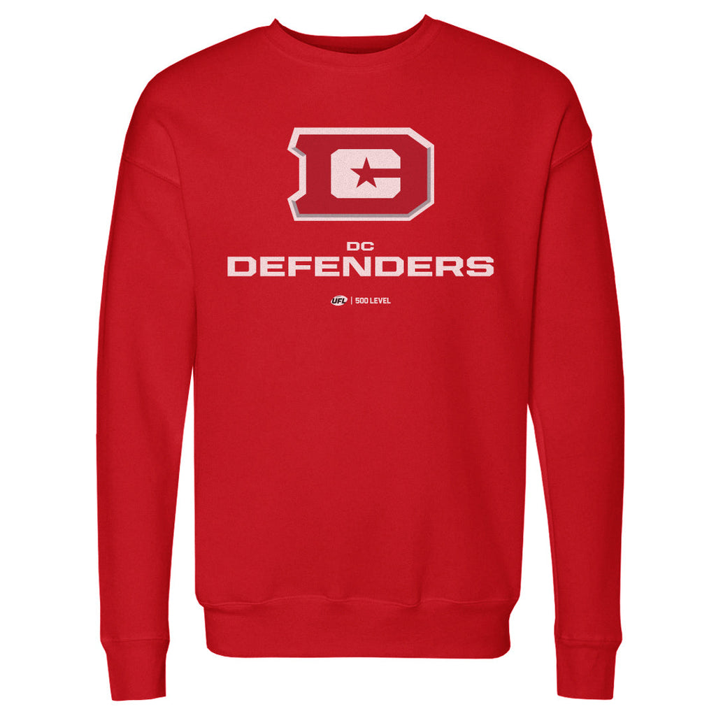 DC Defenders Primary Logo WHT