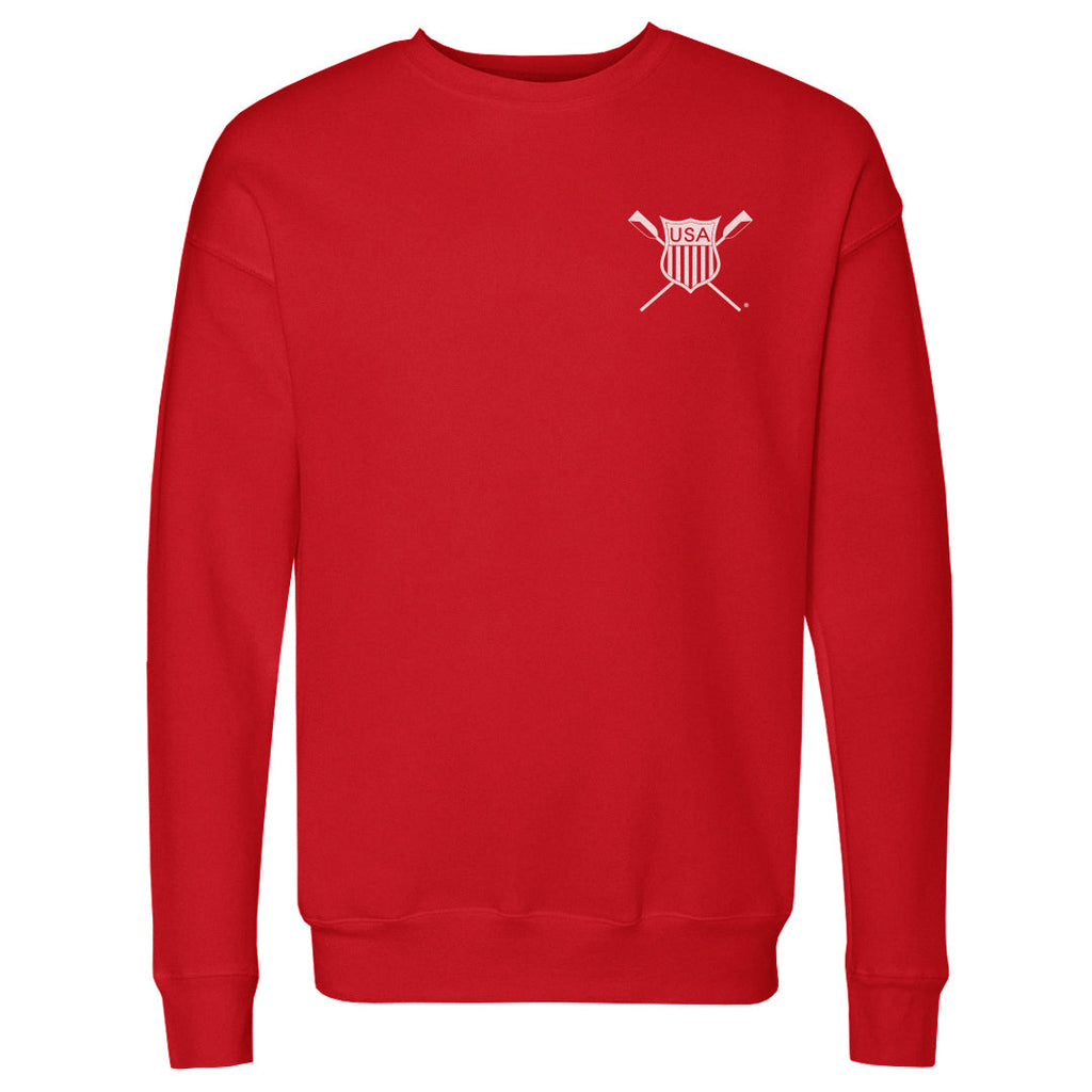 USRowing Emblem Pocket White WHT