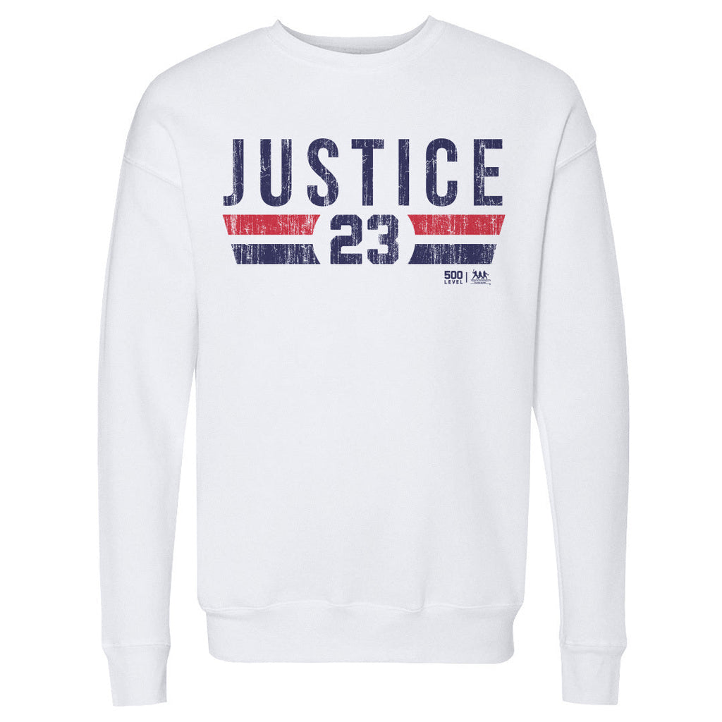 David Justice Atlanta Font