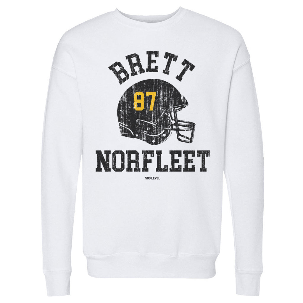 Brett Norfleet College Helmet Font