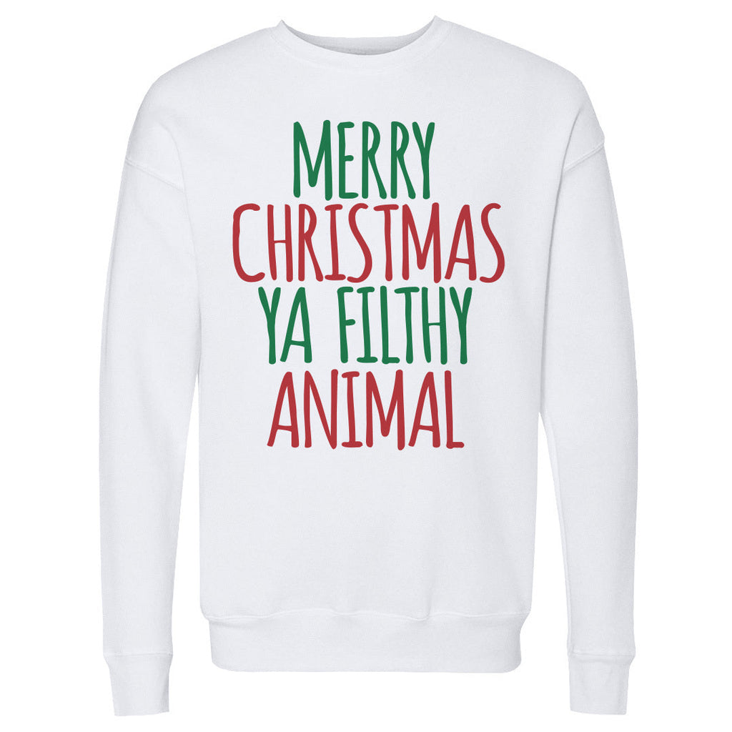 Christmas Merry Christmas Ya Filthy Animal