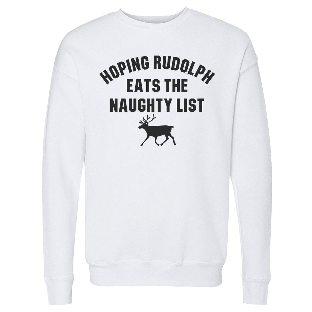 Christmas Hoping Rudolph Eats The Naughty List