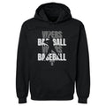 Vandegrift Crown Trio Baseball Silhouette WHT