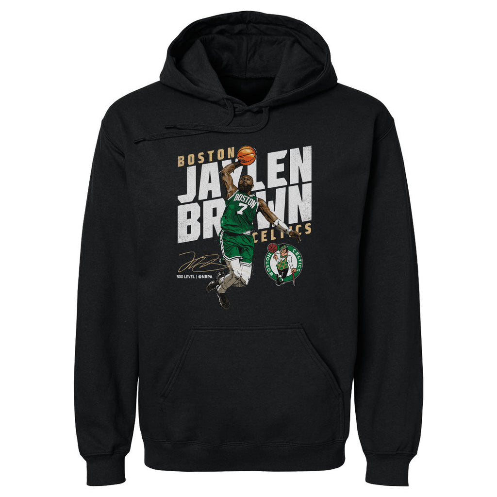 Jaylen Brown Boston Celtics Slant WHT