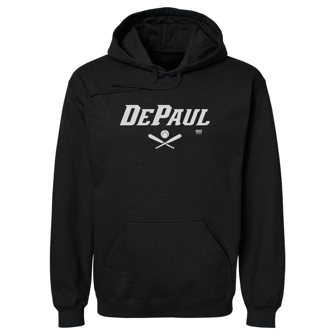 DePaul Blue Demons Softball Minimalist WHT