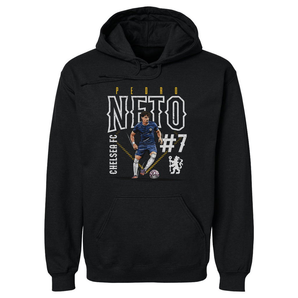 Pedro Neto Chelsea FC Outline Number WHT