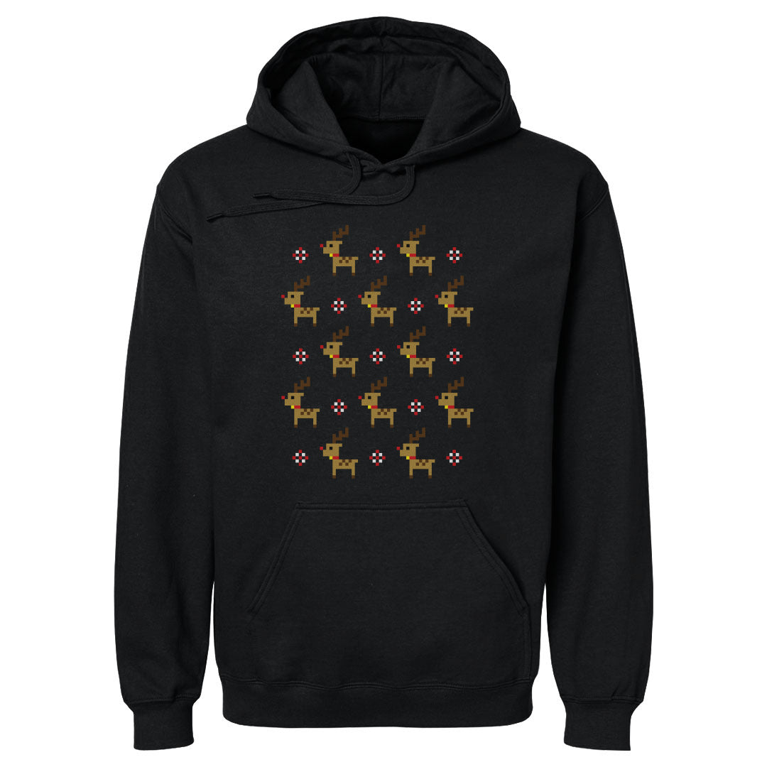 Christmas 8-bit Reindeer WHT