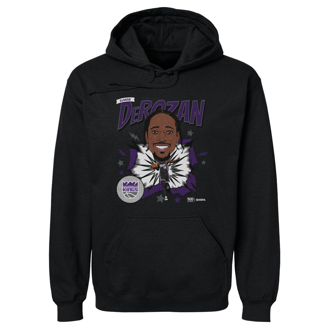 DeMar DeRozan Sacramento Kings Caricature WHT