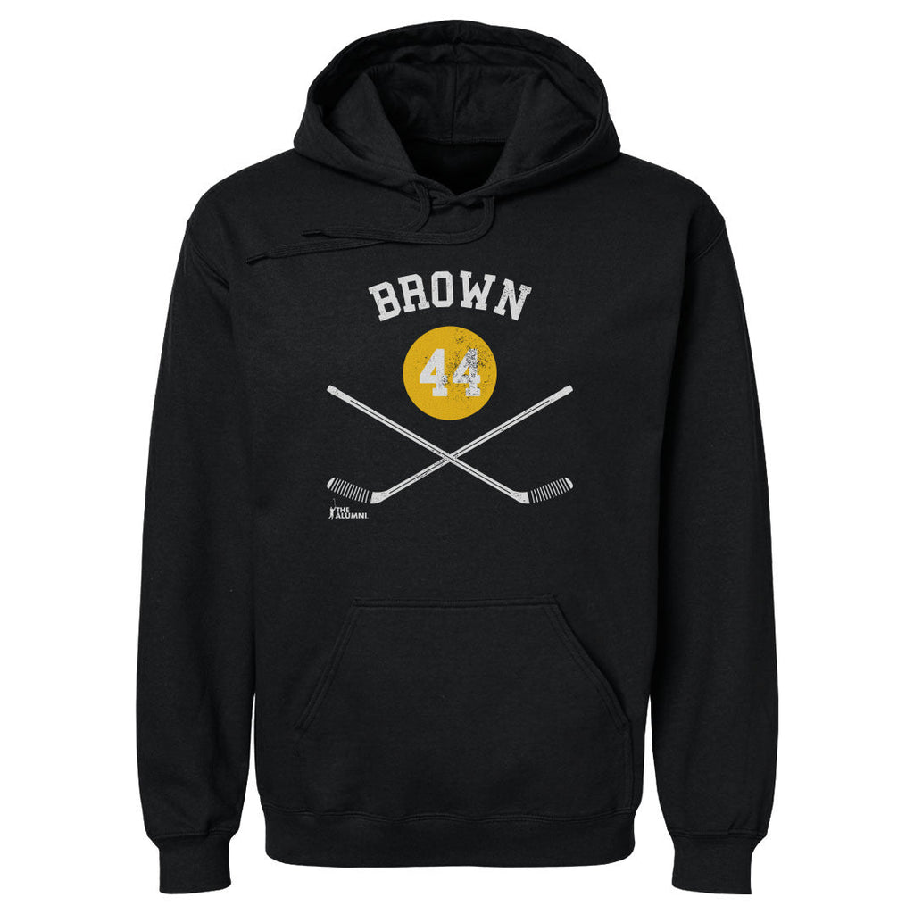 Rob Brown Pittsburgh 44 Sticks WHT