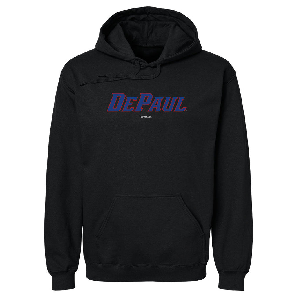 DePaul Blue Demons Wordmark WHT