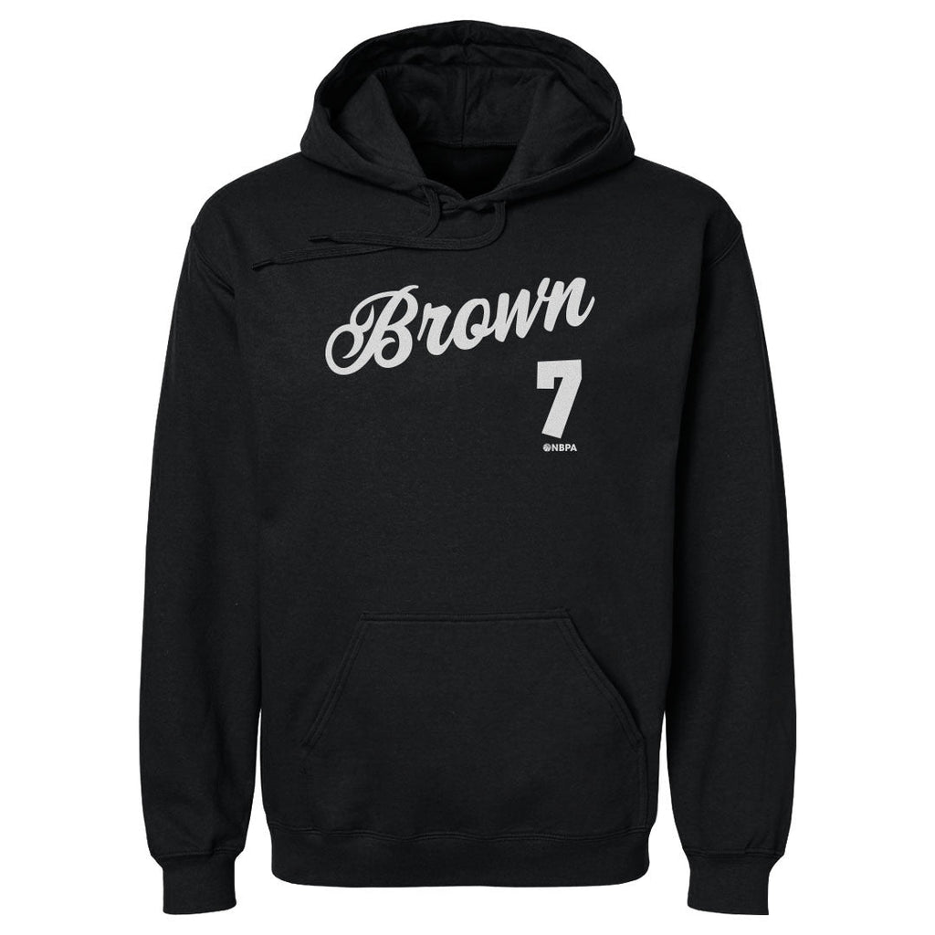 Jaylen Brown Boston Script WHT