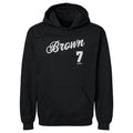 Jaylen Brown Boston Script WHT